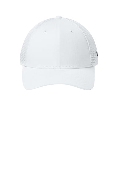 New Era Hats NE204 Mens Adjustable Hat Flag White Flat Front