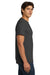 Hanes 5250 Mens Authentic Short Sleeve Crewneck T-Shirt Heather Charcoal Grey Model Side