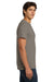 Hanes 5250 Mens Authentic Short Sleeve Crewneck T-Shirt Oxford Grey Model Side