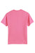 Hanes 5250 Mens Authentic Short Sleeve Crewneck T-Shirt Pink Flat Back