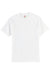Hanes 5250 Mens Authentic Short Sleeve Crewneck T-Shirt White Flat Front