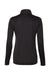 Badger 4103 Womens B-Core Moisture Wicking 1/4 Zip Pullover Black/Graphite Grey Flat Back