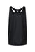 Badger 2166 Youth B-Core Moisture Wicking Racerback Tank Top Black Flat Front