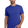 Hanes Mens Essential-T Short Sleeve Crewneck T-Shirt - Deep Royal Blue