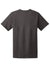 Hanes 5280 Mens Essential-T Short Sleeve Crewneck T-Shirt Heather Charcoal Grey Flat Back