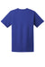 Hanes 5280 Mens Essential-T Short Sleeve Crewneck T-Shirt Deep Royal Blue Flat Back