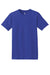Hanes 5280 Mens Essential-T Short Sleeve Crewneck T-Shirt Deep Royal Blue Flat Front