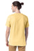 Hanes 5280 Mens Essential-T Short Sleeve Crewneck T-Shirt Athletic Gold Model Back