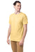Hanes 5280 Mens Essential-T Short Sleeve Crewneck T-Shirt Athletic Gold Model 3Q