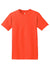 Hanes 5280 Mens Essential-T Short Sleeve Crewneck T-Shirt Orange Flat Front