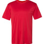 Badger Mens Ultimate SoftLock Moisture Wicking Short Sleeve Crewneck T-Shirt - Red - NEW