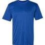 Badger Mens Ultimate SoftLock Moisture Wicking Short Sleeve Crewneck T-Shirt - Royal Blue - NEW