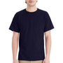 Hanes Mens Essential Short Sleeve Crewneck T-Shirt w/ Pocket - Athletic Navy Blue - NEW