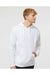 Independent Trading Co. SS4500 Mens Hooded Sweatshirt Hoodie White Model Front