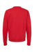 Independent Trading Company SS3000 Mens Crewneck Sweatshirt Red Flat Back