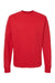 Independent Trading Co. SS3000 Mens Crewneck Sweatshirt Red Flat Front