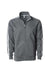 Independent Trading Co. EXP70PTZ Mens Poly Tech Full Zip Track Jacket Heather Gunmetal Grey Flat Front