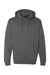 Independent Trading Co. IND4000 Mens Hooded Sweatshirt Hoodie Charcoal Grey Flat Front