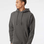 Independent Trading Co. Mens Hooded Sweatshirt Hoodie - Charcoal Grey - NEW