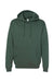 Independent Trading Company IND4000 Mens Hooded Sweatshirt Hoodie w/ Pouch Pocket Alpine Green Flat Front