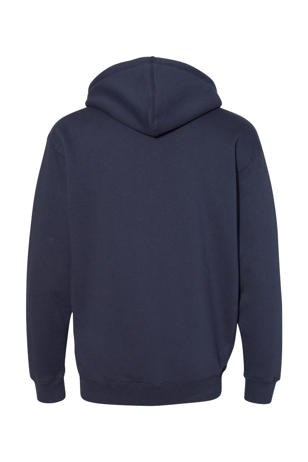 Independent Trading Co. IND4000 Mens Hooded Sweatshirt Hoodie Slate Blue Flat Back
