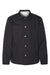 Independent Trading Company EXP99CNB Mens Water Resistant Snap Down Coaches Jacket Black Flat Front