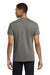 Gildan 5300 Mens Short Sleeve Crewneck T-Shirt w/ Pocket Charcoal Grey Model Back