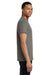 Gildan 5300 Mens Short Sleeve Crewneck T-Shirt w/ Pocket Charcoal Grey Model Side
