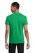 Gildan 5300 Mens Short Sleeve Crewneck T-Shirt w/ Pocket Irish Green Model Back
