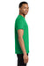 Gildan 5300 Mens Short Sleeve Crewneck T-Shirt w/ Pocket Irish Green Model Side
