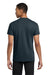 Gildan 5300 Mens Short Sleeve Crewneck T-Shirt w/ Pocket Navy Blue Model Back
