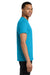 Gildan 5300 Mens Short Sleeve Crewneck T-Shirt w/ Pocket Sapphire Blue Model Side