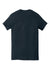 Gildan 5300 Mens Short Sleeve Crewneck T-Shirt w/ Pocket Navy Blue Flat Back