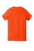 Gildan 5300 Mens Short Sleeve Crewneck T-Shirt w/ Pocket Orange Flat Back