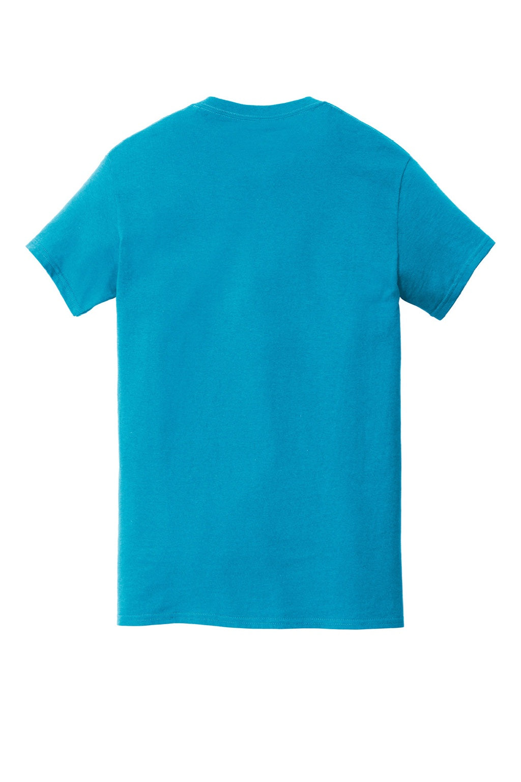 Gildan 5300 Mens Short Sleeve Crewneck T-Shirt w/ Pocket Sapphire Blue Flat Back