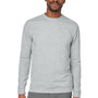 Puma Mens Cloudspun Moisture Wicking Crewneck Sweatshirt - High Rise Grey