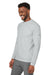 Puma 531279 Mens Cloudspun Moisture Wicking Crewneck Sweatshirt High Rise Grey Model 3q