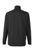 Puma 532016 Mens Cloudspun Moisture Wicking 1/4 Zip Sweatshirt w/ Pocket Black Flat Back
