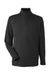 Puma 532016 Mens Cloudspun Moisture Wicking 1/4 Zip Sweatshirt w/ Pocket Black Flat Front
