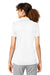 Puma 532989 Womens Gamer Moisture Wicking Short Sleeve Polo Shirt Bright White Model Back