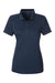 Puma 532989 Womens Gamer Moisture Wicking Short Sleeve Polo Shirt Navy Blue Flat Front