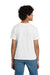 Hanes 5370 Youth EcoSmart Short Sleeve Crewneck T-Shirt White Model Back