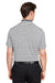 Puma 537447 Mens Mattr Feeder Moisture Wicking Short Sleeve Polo Shirt Quiet Shade Grey Model Back