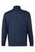 Puma 537472 Mens Volition Moisture Wicking Camo 1/4 Zip Sweatshirt Navy Blue/Ski Patrol Red Flat Back