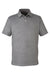 Puma 538748 Mens Cloudspun Primary Moisture Wicking Short Sleeve Polo Shirt High Rise Grey Flat Front