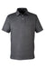 Puma 538748 Mens Cloudspun Primary Moisture Wicking Short Sleeve Polo Shirt Black Flat Front