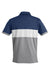 Puma 538930 Mens Cloudspun Highway Moisture Wicking Short Sleeve Polo Shirt Navy Blue Blazer Flat Back