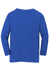 Gildan 5400B Youth Long Sleeve Crewneck T-Shirt Royal Blue Flat Back