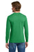 Gildan 5400 Mens Long Sleeve Crewneck T-Shirt Irish Green Model Back