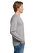 Gildan 5400 Mens Long Sleeve Crewneck T-Shirt Sport Grey Model Side